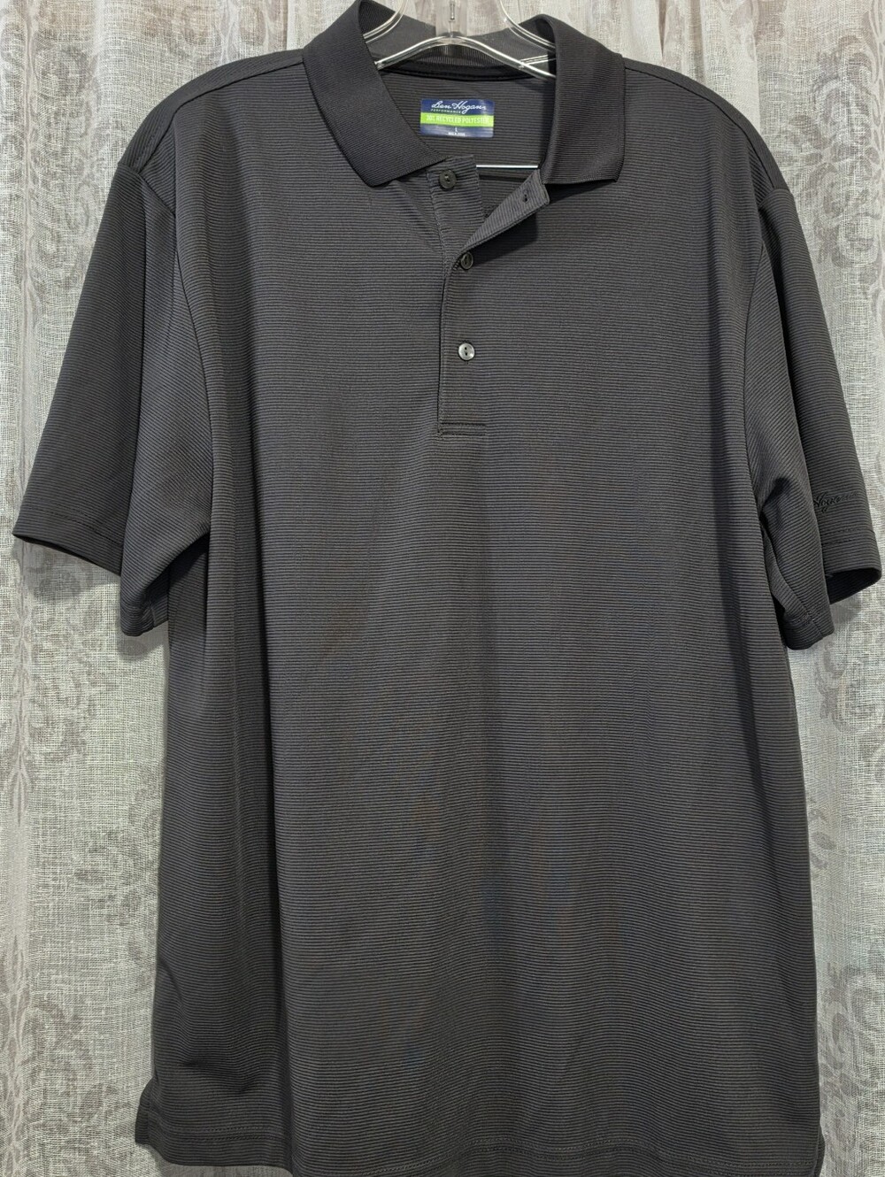 Ben Hogan, Men's Charcoal Gray, Golf Polo Shirt